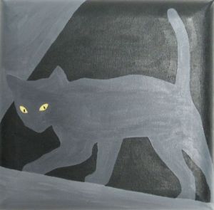 Voir le détail de cette oeuvre: La nuit, tout les chats sont gris